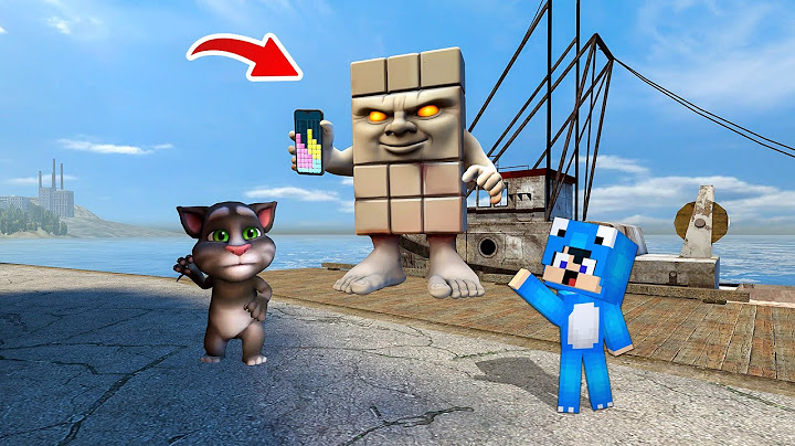 ديفور و توم المتكلم في السفينة و خائفين من امباليبابيل😨