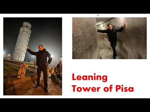 Climb Leaning Tower of Pisa and 7 Bells Ringing at the Top - YouTube