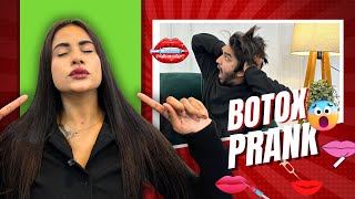 Lip 👄 botox prank on Alfesh 💀😂 | Alfesh’s Hilarious Reaction 🤣 | Must Watch •Nazesh•