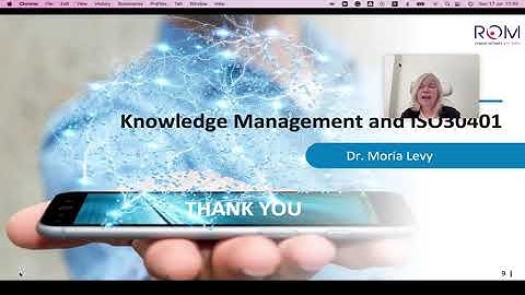 Knowledge Management and ISO30401