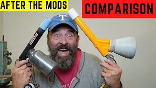 POWDER COAT GUNS! MODS and COMPARE!