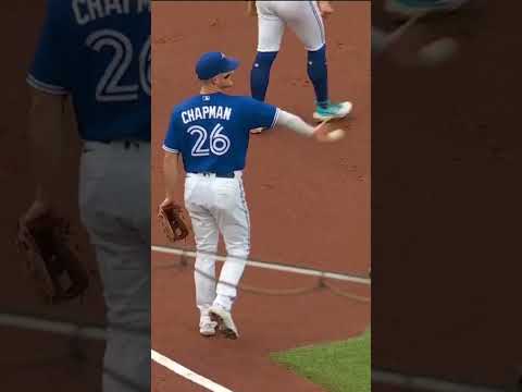 MLB | Alek Manoah Tries To Blow Ball Foul