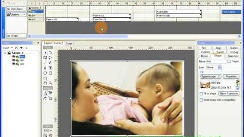 Animacion basica Swish Max