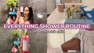 EVERYTHING SHOWER ROUTINE 2023 TRULY BEAUTY!