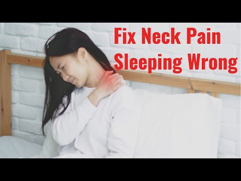 Fix Your Neck Pain after Sleeping Wrong