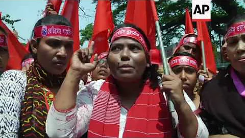 Bangladesh workers push wage rises on Labour Day