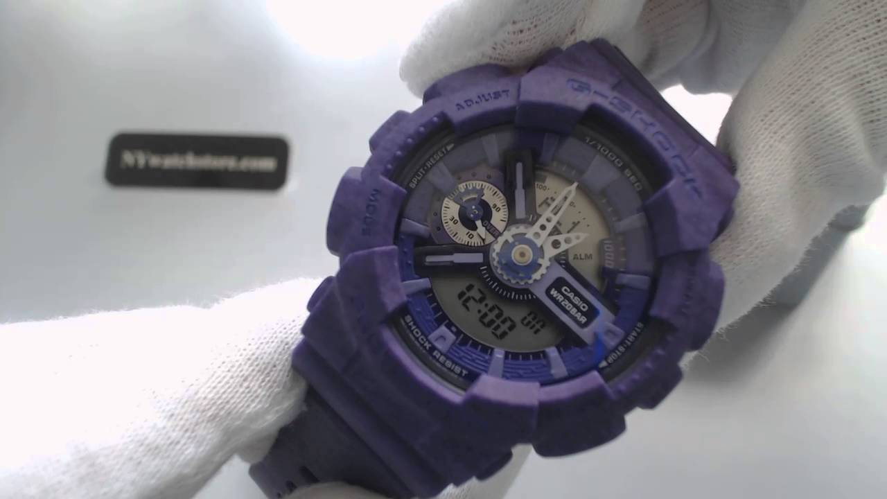 purple g shock watch womens