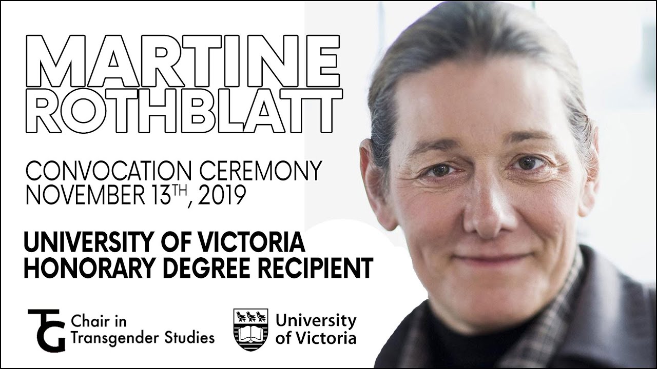 Dr. Martine Rothblatt - Convocation Ceremony - YouTube