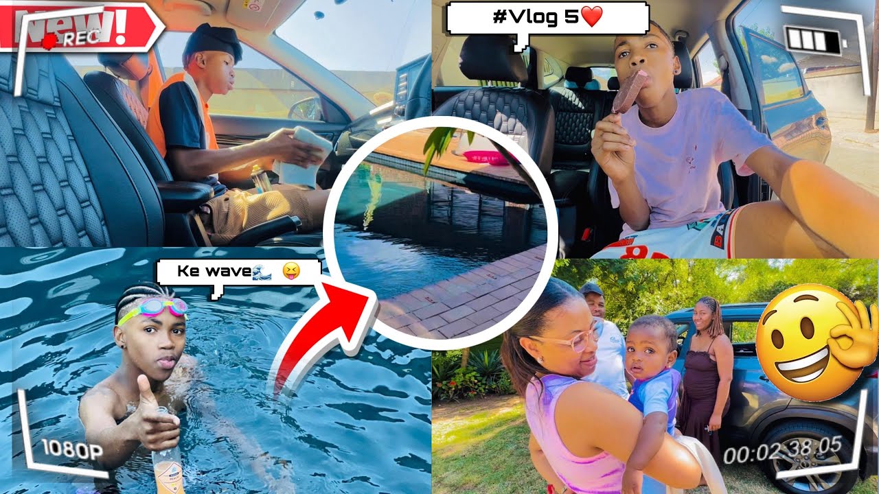 Spend the day with us❤️.watch till the end.#vlog 5❤️💪🏾
