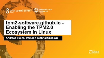 tpm2-software.github.io - Enabling the TPM2.0 Ecosystem in Linux - Andreas Fuchs, Fraunhofer SIT