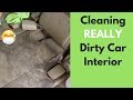Cleaning A REALLY Dirty Interior! 6 HOUR Detail (Business Advice Talk) - Interior Car Detailing
