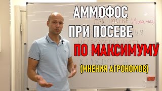 Максимальная доза аммофоса при посеве