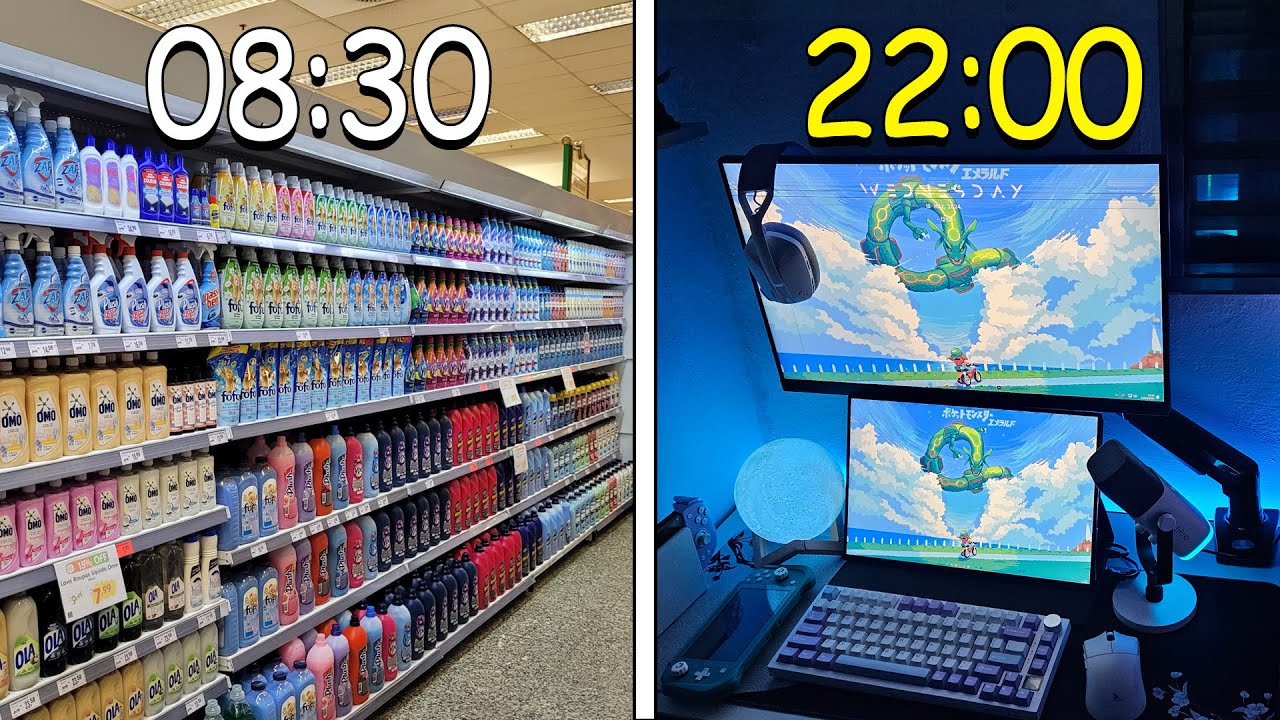 um dia na vida de um gamer que trabalha II