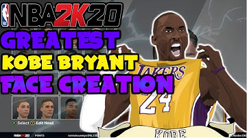 NBA 2K21 How to Make Kobe Bryant Face Creation!