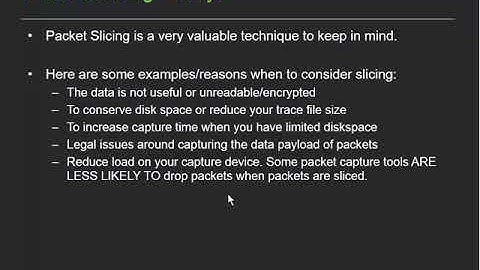 Extend Your Capture Time With Packet Slicing