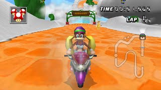 Tiny Kong Mod In Mario Kart Wii