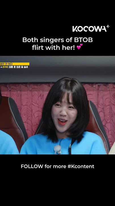 #JiYeEun gets serenaded by #BTOB 🎶 #runningman #kvariety #koreanvariety #kocowa