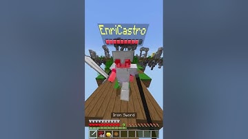 Hive bedwars kill #shorts #minecraft #mincraftpvp #gaming #cool