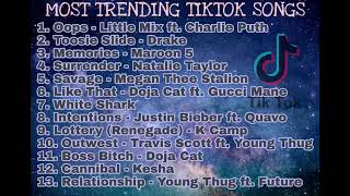 TRENDING TIKTOK SONG PLAYLISTS