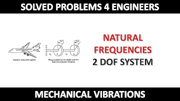 Natural Frequencies 2 DOF Example 2