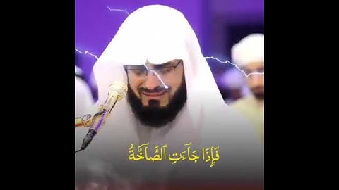 فإذا جاءت الصاخة |سورة عبس| رعد الكردي