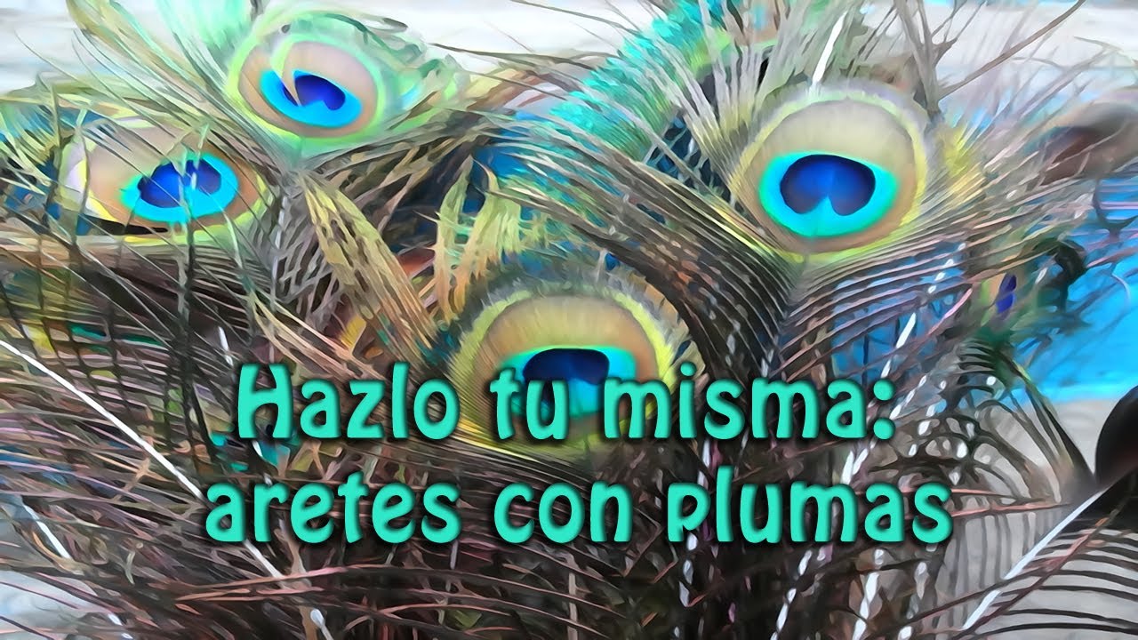 Hazlo tu mism@ DIY 15: Aretes de plumas + Pavoreal + Bonus Clip 