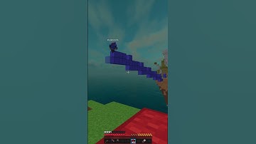 When 2 bridgers meet... 😵😵 #bpbr #minecraft #bedlessnoob #bridging #bedwars #doogile #hypixel #pvp