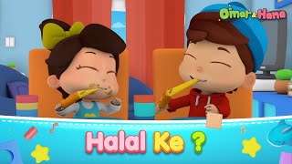 Omar \u0026 Hana | Halal Ke? | Lagu Kanak-Kanak Islam