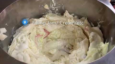 How to make sandwich biscuit? sandwich biscuit making machine| Cream filling biscuit  making machine
