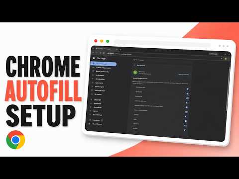How to Enable Autofill in Chrome (Speed Through Forms)