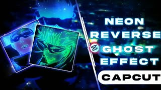 How to make reverse ghost effect in capcut. capcut editing tutorial. edit like AE.