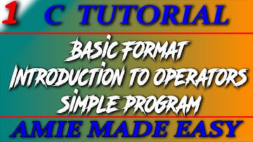 Amie Lecture Of C/C++ - Computing & Informatics Section - A