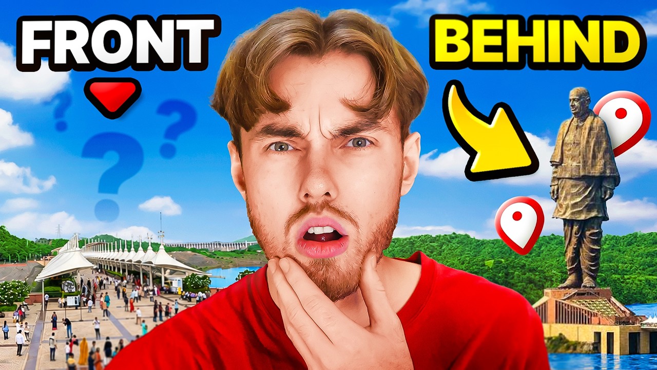 I Can’t see the Famous Place Behind Me
