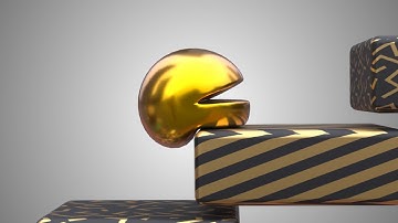 PacMan - Softbody Simulation [4K 60FPS] V7