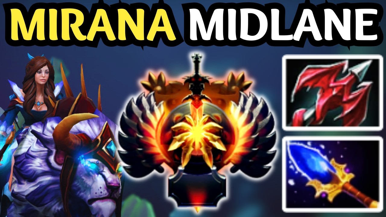 🔥 WHY MIRANA MID TAKES OVER THE MAP | DOTA 2 GAMEPLAY 🔥