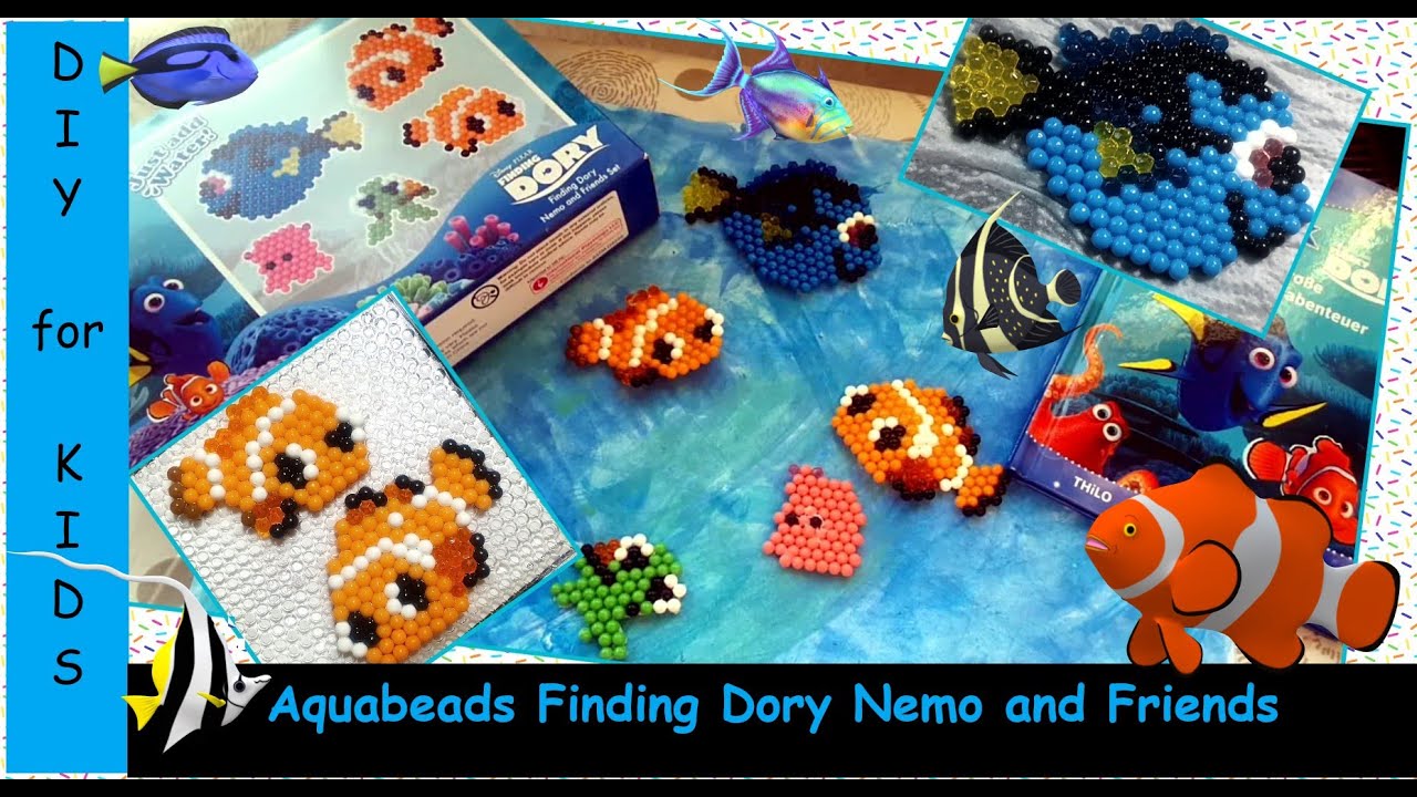 Wassernebel, Magieperlen Aquabeads Finding Dory Nemo and Friends Set