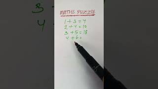 maths puzzle || math magic #shorts #youtubeshorts