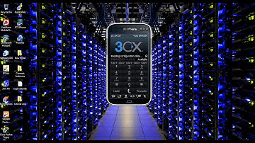 Configuration User Account Asterisk on Softphone 3CX Phone #1