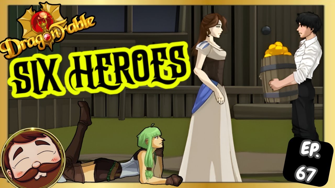 THE SIX HEROES, MEETING UP WITH FALWYNN AGAIN!!!- Dragonfable 2025 Ep.67