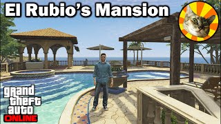 El Rubio's Mansion free roam tour | GTA Online