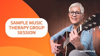 Sample Music Therapy Group Session