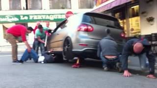 VW Golf R 32 mk5 'H-&-R-3-2-Deep-Version' - too low - Made by H&R springs