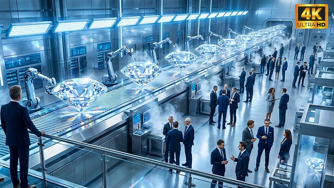 How Synthetic Diamonds Are Made – Inside the Billion-Dollar Factory Challenging Natural Diamonds