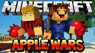 "APPLE WARS" - Bridges (Mineplex PVP) Minecraft Mini-Game w/MrWoofless