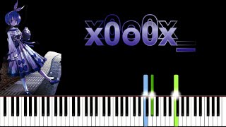 Video thumbnail of ""     -     "   |   x0o0x_   | Piano Tutorial | Synthesia | How to play"