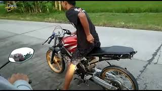 TEST YAMAHA VIXION BORE UP 175CC || semi metikan || drag minimalis