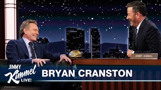 Bryan Cranston on SUPER HIGH Seth Rogen, Vacation with Aaron Paul & Celebrity Softball Injury