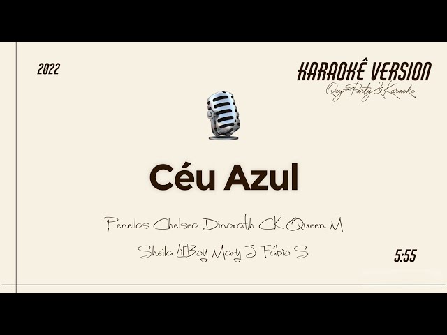 VERSOS E POESIAS PT - CÉU AZUL | KARAOKE class=