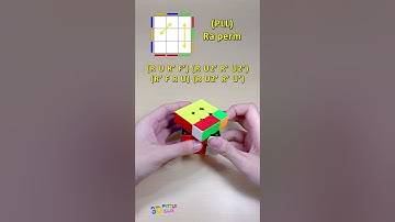 ASMR 4K | Ra perm - PLL Algorithms | Finger Tricks | CFOP | Rubik