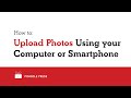 How to Upload Photos Using your Computer or Smartphone | Pinhole Press